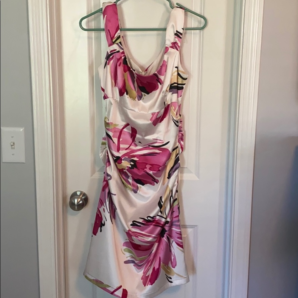 London Style floral sheath dress